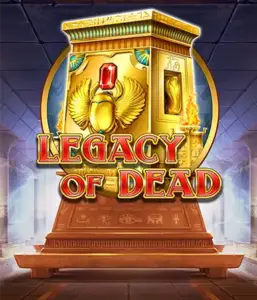 Experience the Legacy of Dead slot by Play'n GO featuring free spins and growing symbols, beginning with bets from $0.10.